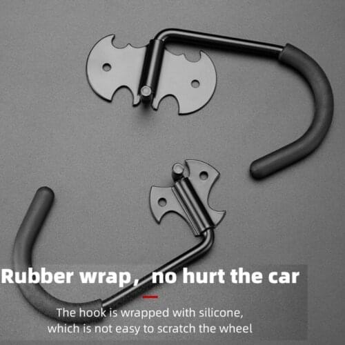 Bicycle Wall Mount, Bicycle Wall Hook, Vertical Indoor Bike Storage Hook, Heavy Duty, Holds Up to 33 Pounds