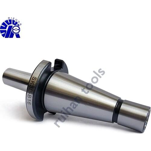 Drill chuck arbor DIN2080 NT30 to B16 NT30-B16 M12 ISO30 Drill Chuck Arbors SK30-B16