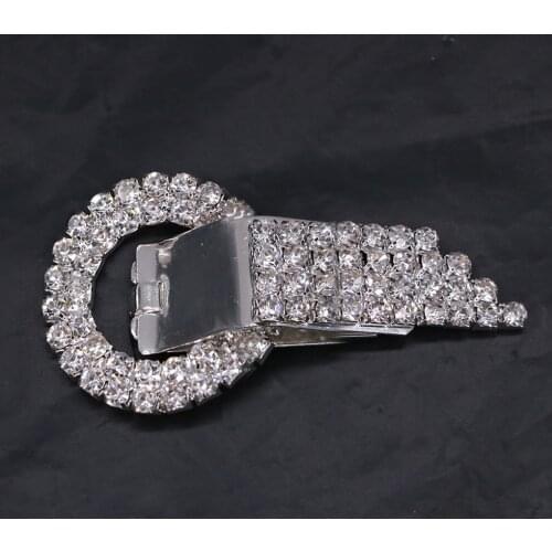 Good quality 74mm metal rhinestones button with sweater coat decoration button accessories DIY 1Pcs/Lot SP-0049