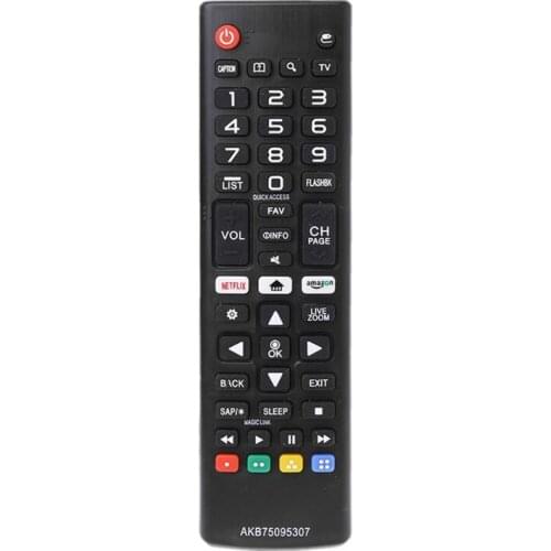 Remote Control AKB75095307 3V for LG AKB75095303 Led Smart TV 55LJ550M 32LJ550B 32LJ550M-UB Controller Player Replacement Long T