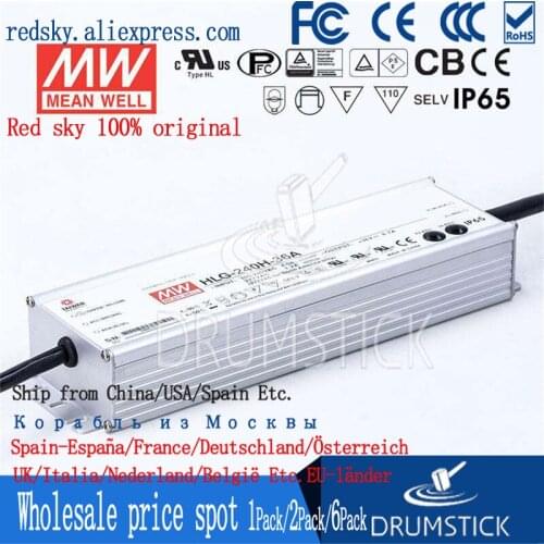 Only 11.11)MEAN WELL HLG-240H-36A (2Pcs) 36V 6.7A meanwell HLG-240H 36V 241.2W Single Output LED Driver Power Supply A type
