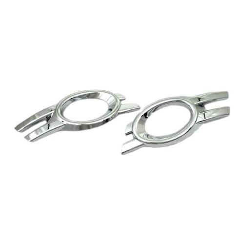High Quality Chrome Front Fog Light Cover (Oval Type) for Mercedes Benz W164 ML Class Facelift ('09-'11)