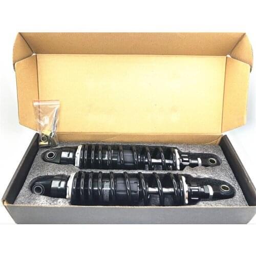 13.4" 340mm 8mm spring Motorcycle Rear Shock Absorbers for Honda Yamaha CB400 VF750 FZX750 XJR400 XJR1200 suzuki Yellow+silver