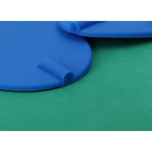 10pcs Blue Electrode Pads For Tens Acupuncture Digital Therapy Machine Electric Massager EMS Muscle Training Fitness Stimulation