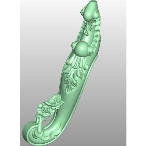 3D model STL format file for cnc router engraving furniture sofa cabinet chair leg pattern Artcam 796
