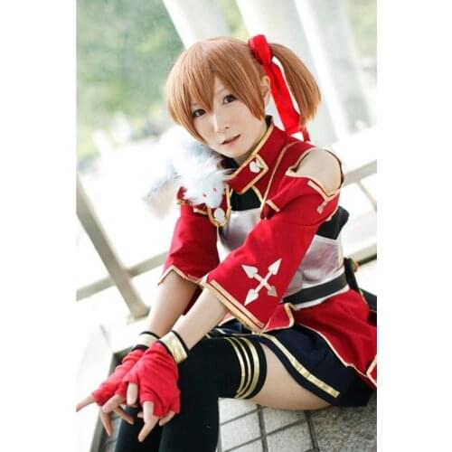 Anime Sword Art Online Silica cosplay costume customization