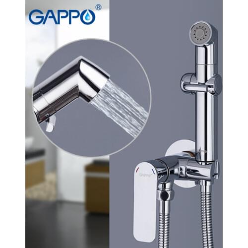 GAPPO Bidets bathroom hand shower bidet toilet sprayer hygienic shower bidet tap wall mounted bidet faucets bath