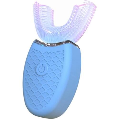 Electric Toothbrush U-shaped Smart Toothbrush Ultrasonic Vibration Whitening Teeth Protection Gums