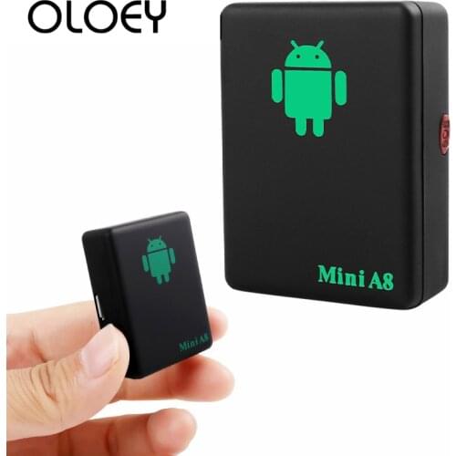 2019 Hot Pet Smart Mini A8 GPS Tracker Anti-Lost Tracer For Pet Dogs Cats Trackers Finder Equipment GPS Tracking Device Locator