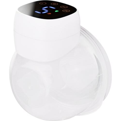 Wearable Hands Free Electric Breast Pump Baby Accessories Newborn Invisible Silent Breast Pump Milk Extractor for Home Travel