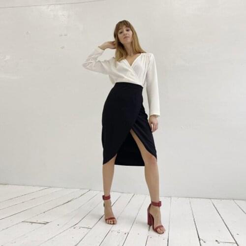 MUICHES High Waist Skirts For Women