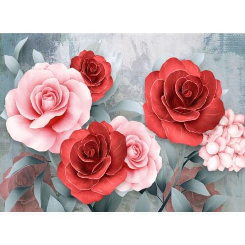 Nova Puzzle 46011 - 2000 Piece Pink and Red Roses Adult Jigsaw Puzzle-Corsage, Love Love, gift
