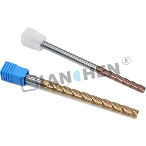 New 20mm 150L Cutting HRC55 4 Flute Alloy Carbide Milling Tungsten Steel Milling Cutter End Mill PVD coating