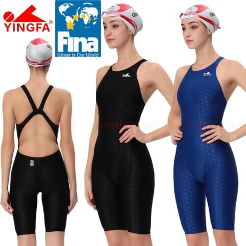 [FINA APPROVED] NWT YINGFA 925 WOMENS GIRLS COMPETITION TRAINING RACING PROFESSIONAL KNEESKIN SWIMWEARS SWIMSUITS ALL SIZE NEW