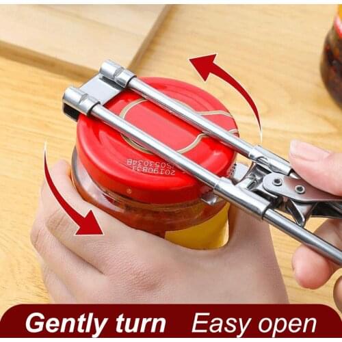Bottle Opener Bottle Gripper Jar Lid Opener Kitchen Tool Gadget Home Bar