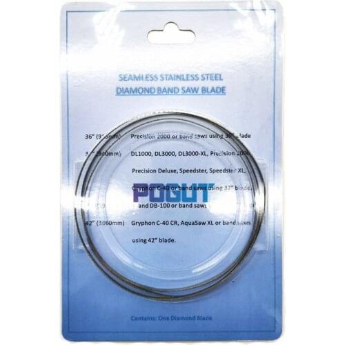 Staind Glass Diamond Coated Band Saw Blade for Speedster, Gryphon, Smart Cut, CRL, Inland, Carftsman Rockwell and Other Brands