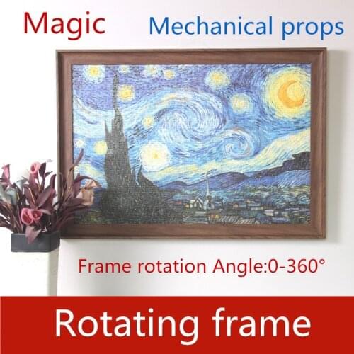 Real life Room Escape game props organ rotating frame clues tip mechanical properties Takagism adventure game