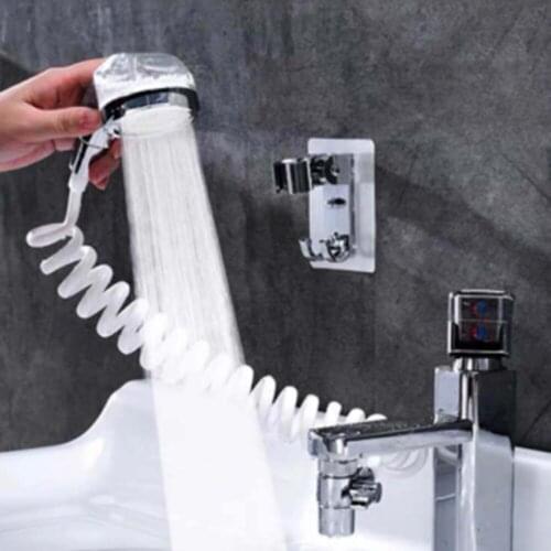 Sink Tap Faucet Kitchens Shampoo Shower Heads Bathroom Spray Drain Filter Hose for Household Bathroom Accessories