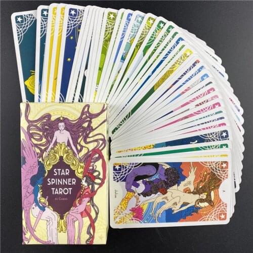 Star Spinner Tarot Card English Version Oracle Divination Fate Game Deck Table Board Games Playing Card With PDF Guidebook