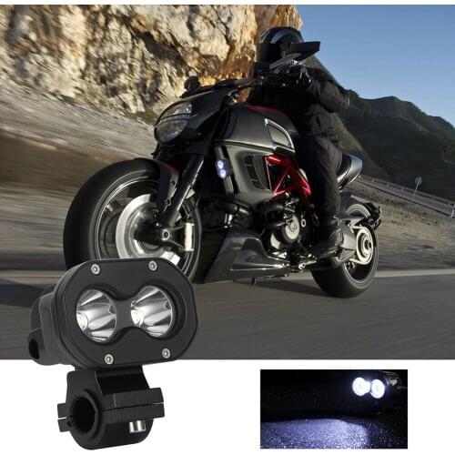 Waterproof Work Lights Motorcycle Headlight Car A Pillar 1 Pair LED Offroad Lamp for Outdoor Personal Car Ornaments