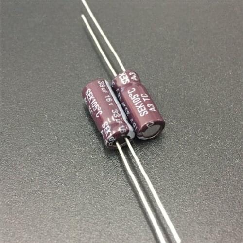 100pcs 33uF 16V TEAPO SEK Series 5x11mm 16V33uF Aluminum Electrolytic Capacitor