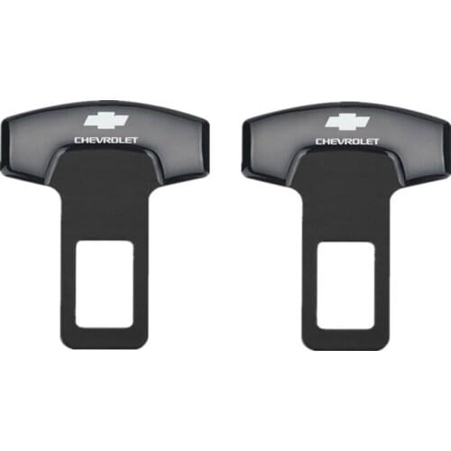2pcs Car Belt Buckles Car Seat Safty Belt Alarm Canceler Stopper for Chevrolet Cruze Aveo Captiva Lacetti Accessories