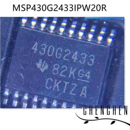 5pcs/lot MSP430G2433IPW20R 430G2433 TSSOP20 100% New Original