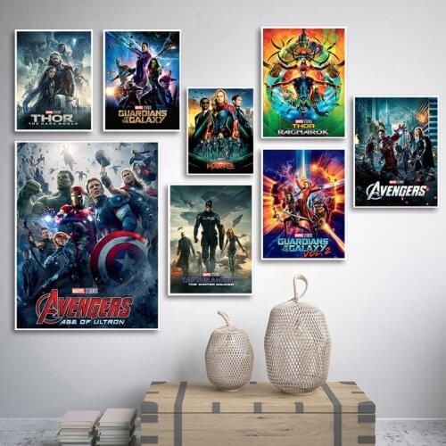 5d Diamond Painting Marvel Movie Avengers Superhero Comic Fashion Wall Art Diamond Embroidery for KidS Living Room Decor