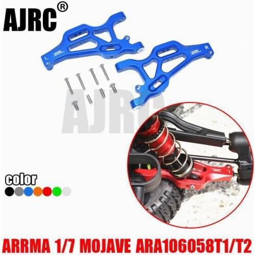 ARRMA-1/7 4WD MOJAVE 6S-ARA106058T1/T2 aluminum alloy front lower swing arm-A arm ARA330606