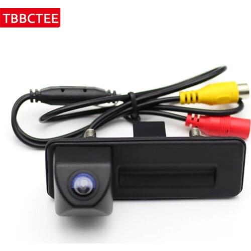 Car Reverse Reversing Camera For Audi A1 2012 2013 2014 2015 2016 Trunk Handle Rear View Backup Parking Camera HD CCD