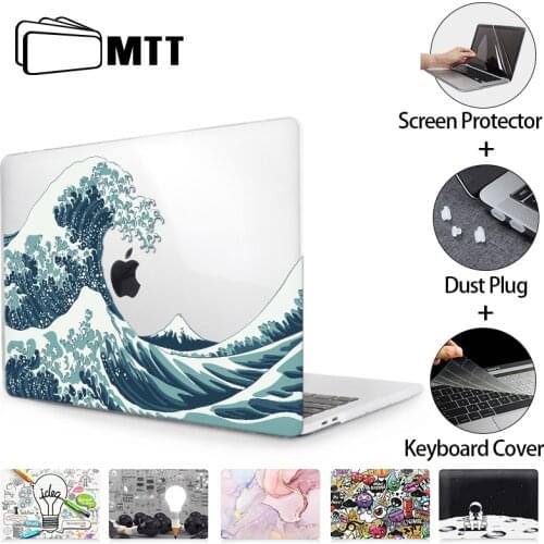 MTT 2020 Cover Case For Macbook Pro Air 11 12 13 15 16 Funda With Touch ID Pro 13.3 Laptop Bag A2289 A2251 A1278 A2337 A2338