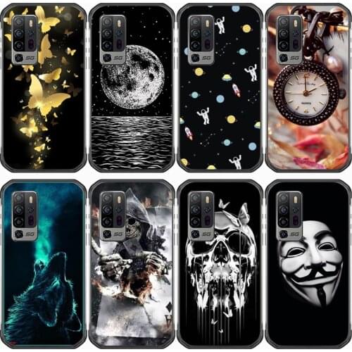 Fashion Soft silicone TPU Back Cover For Ulefone Armor 11 Phone Funda Case For Ulefone Armor 11T Cute Cartoon Case