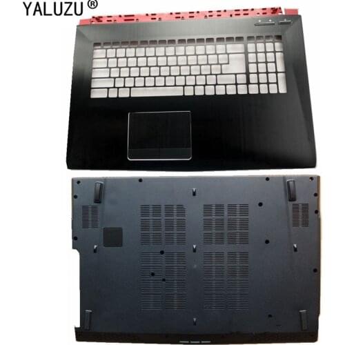YALUZU New Laptop Case Cover For MSI GE72 MS-1794 MS-1791 7RF Top Cover /LCD Bezel/Palmrest/Bottom Base Cover Case