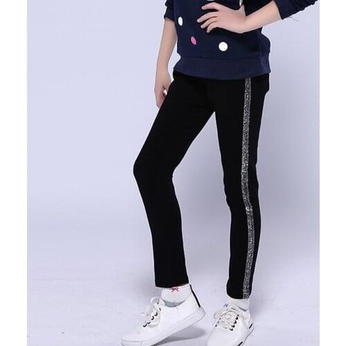 Baby Girls Leggings for Children Clothes Cotton Elastic Kids Pencil Pants Slim Trousers Sportwear for 6 8 10 12 Years Vestidos