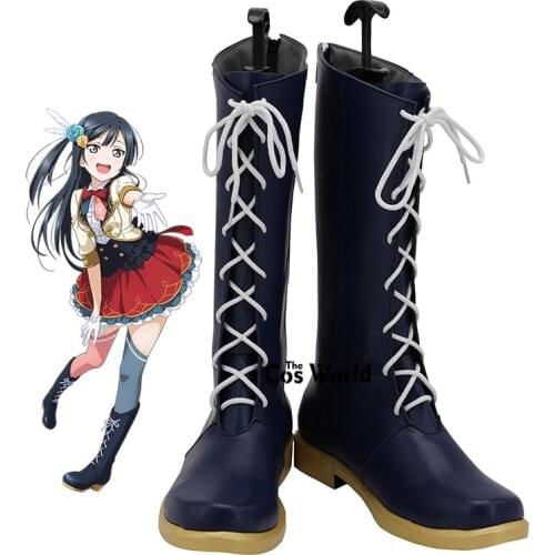Love Live! Nijigasaki High School Idol Club Yuki Setsuna Anime Customize Cosplay Flat Shoes Boots
