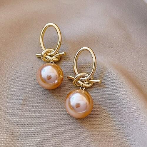 Korean New Pearl Earrings fashion earrings for women