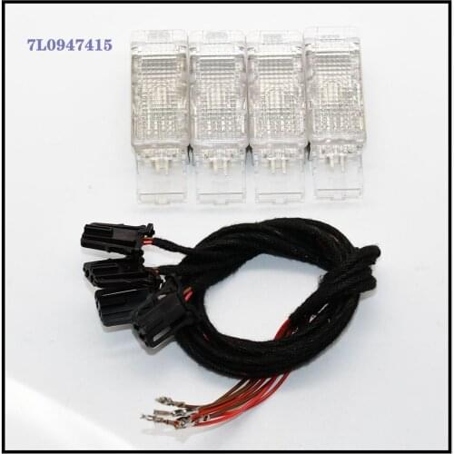 1Set OEM Original Foot Light for Golf 6 Bora Magotan Passat B6 EOS Polo Caddy 7L0 947 415 7L0947415
