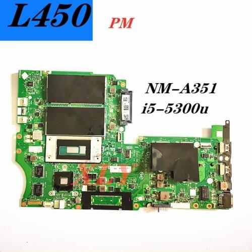 CPU: I5-5300U NM-A351 ThinkpadL450 laptop FRU: 01AY415 DDR3 test is normal, free shipping and delivery