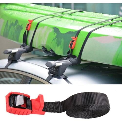 4.5/6.5M Adjustable Buckle Tie-Down Belt Cargo Straps For Car Motorcycle Bike Tent Tow Rope Strong Ratchet Belt For Luggage Bag