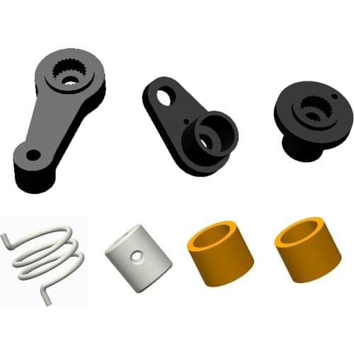 Steering arm Servo arm ED1084 for JLB Racing 1/8 RC Car Parts Accessories