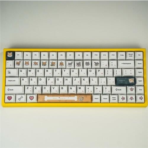 85DC Keycaps PBT Standard Dye Sublimation Process Keycap 116Keys / Set XDA Profile for cherry MX Switch Mechanical Keyboard