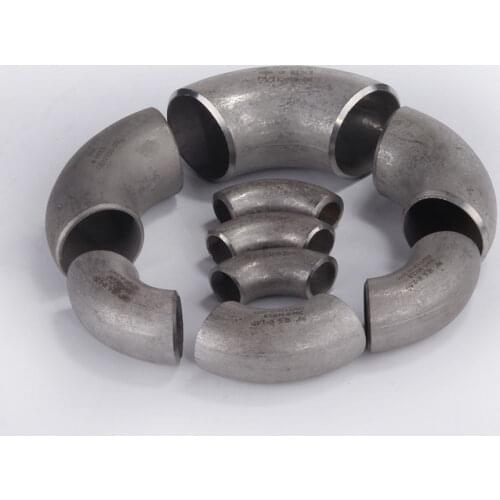 12 14 16 18 20 22 25 27 32 34 38mm 1/2" 5/8" 3/4" 1" 1-1/4" 1-1/2" 304 Stainless Steel 90 Degree Elbow Butt Welded Pipe Fitting