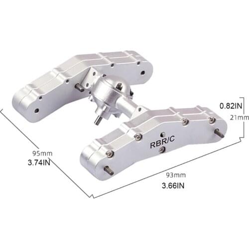 Y3NF RBR/C DIY Toy RC Drift Racing Car Off-Road Climber Short Stainless Steel Metal Seesaw Kits Kids RC Toy Car Set