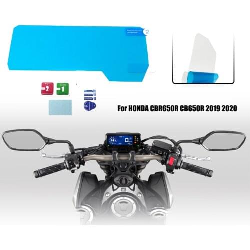 CB650R 2019 2020 Instrument Cluster Scratch Cluster Protection Film Speedometer Screen Protector For HONDA CBR650R CB650 R