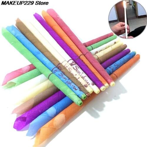 10Pcs/set Ear Candles Ear Treatment Ear Wax Removal Cleaner Ear Coning Treatment Indiana Therapy Fragrance Candling Healthy Care