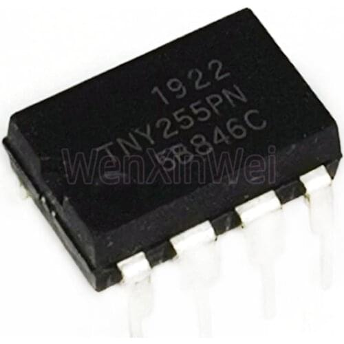 10PCS/LOT TNY255PN DIP-7 TNY255 DIP7 Power Management Chip IC