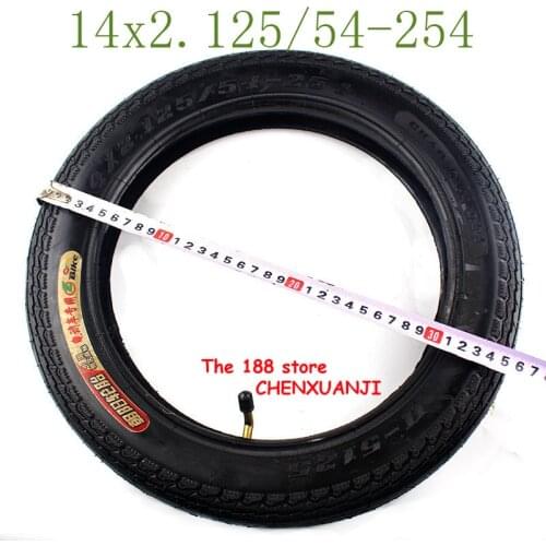 14inch Antiskid Tyre fits Many Gas Electric Scooter2019 new style chaoyang Electric Bicycle Tire 14x2.125 54-254 E-bike Tyre