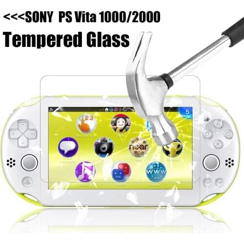 2PCS Premium Tempered Glass For Sony PlayStation VITA 2000 PS VITA PSV 2000 Guard Screen Protector Glass Sony PS VITA PSV 1000