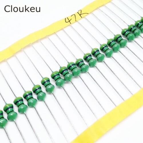 20Pcs 1w 47UH 470K Color Code Inductance Inductor 0510 47UH 470K 470