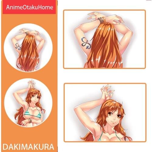 Anime Manga ONE PIECE Nami Sexy Lovely Girl Throw Pillow Cover Hugging Body Pillowcase Otaku Bedding Dakimakura Pillow Case Gift